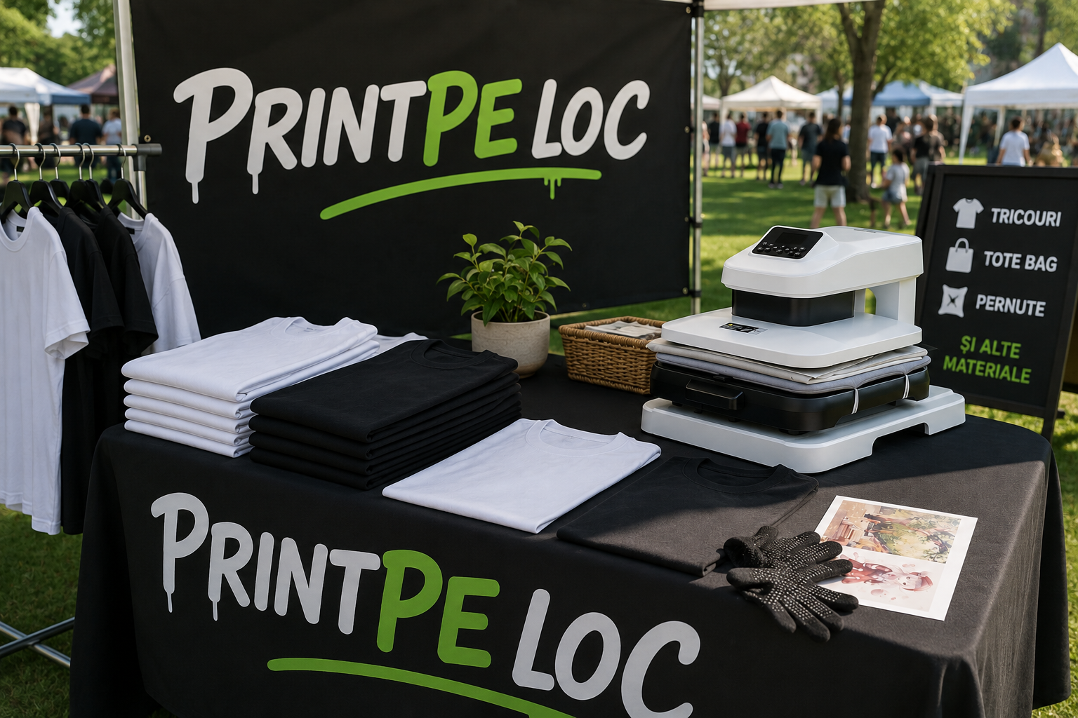 Mărturii personalizate — tricouri unicat la evenimentul tău