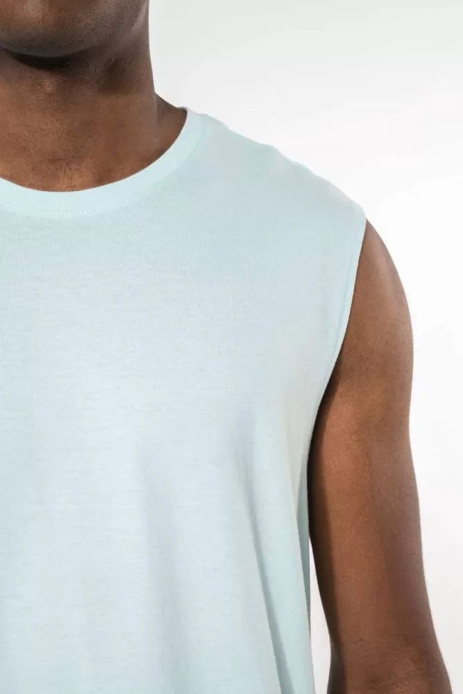 Tricou Barbatesc Fara Maneci Eco-Friendly - PrintPeLoc.ro