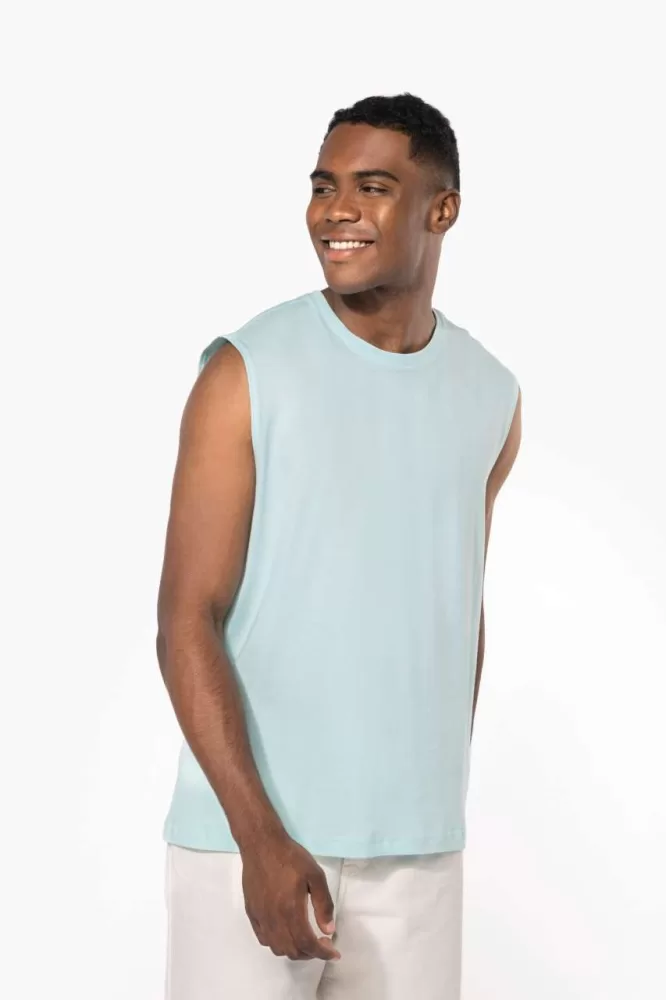 Tricou Barbatesc Fara Maneci Eco-Friendly personalizat - PrintPeLoc.ro