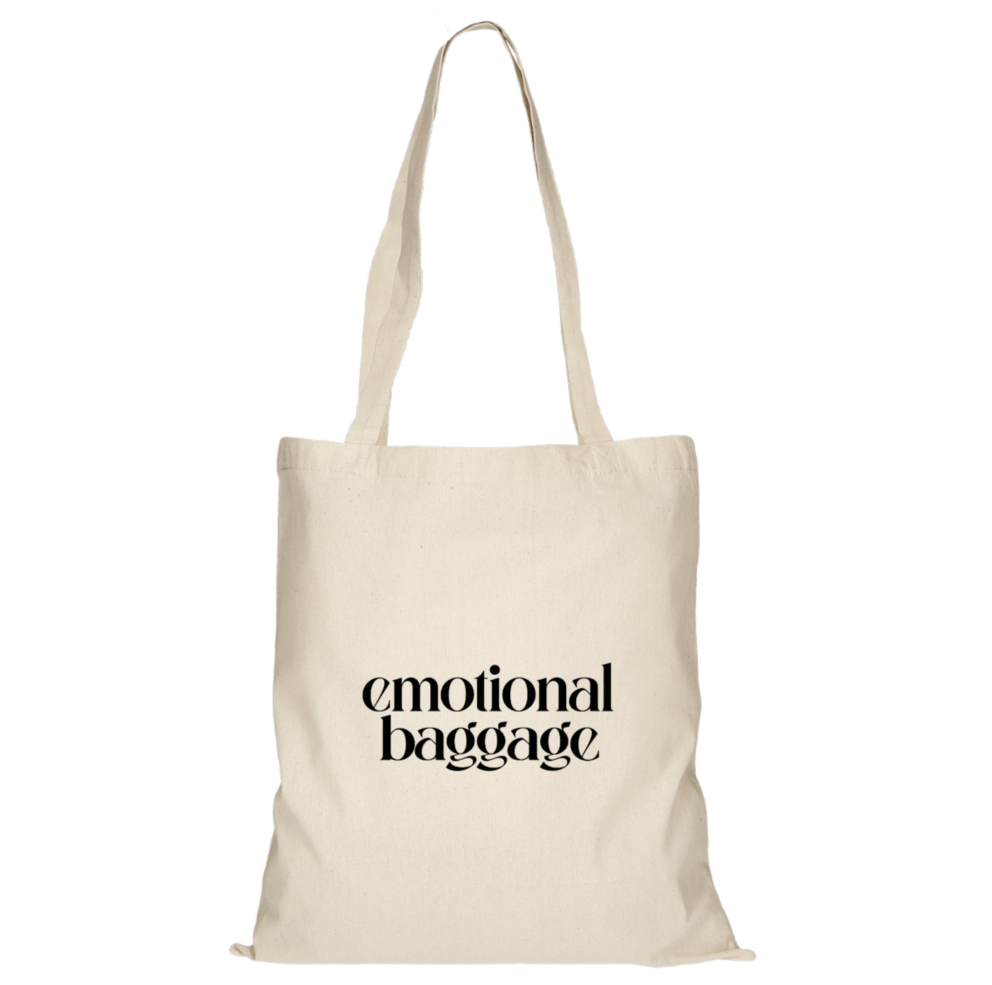 Sacosa bumbac Emotional Baggage — Sacoșă din bumbac SBT145 personalizată cu design gata făcut